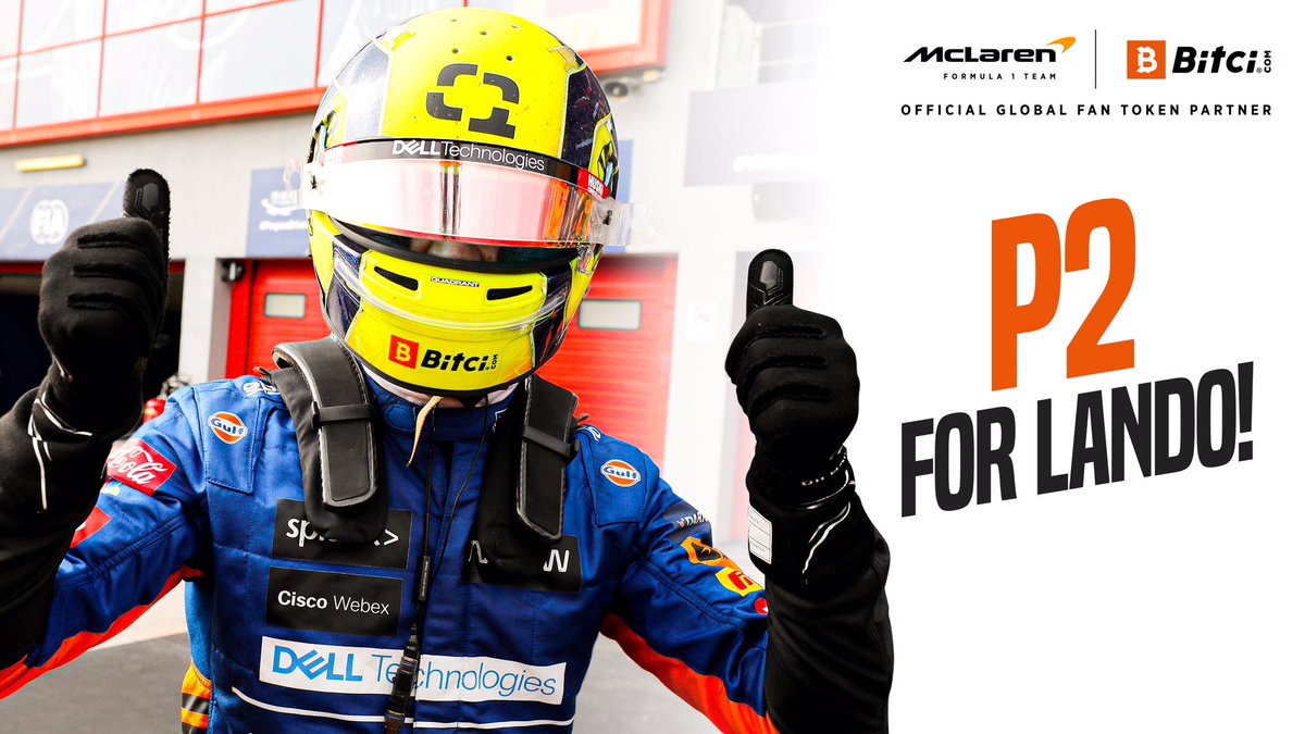 🚀 Lando is flying!

🏁 Congratulations to <a href="/McLarenF1/">McLaren Mastercard Formula 1 Team</a> driver Lando Norris, who will start tomorrow's #AustriaGP from 2nd place! Let's go!