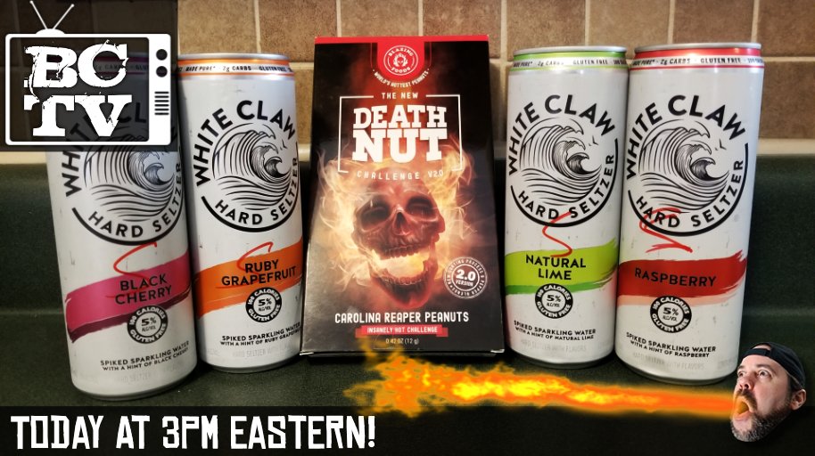 BudCaveTV's tweet photo. TODAY at 3PM EDT on BCTV! I will be attempting the #DeathNut challenge!
We raised over 10K for charity last weekend during #DGMW and a promise is a promise... pray for me 🤣
Link in bio https://t.co/CoiOYFoBet