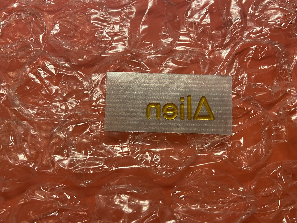 monkey_awakened's tweet image. Just arrived my physical  “Alien” - Text Punk #100 from my bro @cloudwhite when I touched it I could feel how dedicated it was made. Thanks so much my friend 😊

Now my Alien @3DPunks_  could meet his brother and live together happily ever after again lol 😂👍🏻🖼💕🌈✨🔥🙌🏻