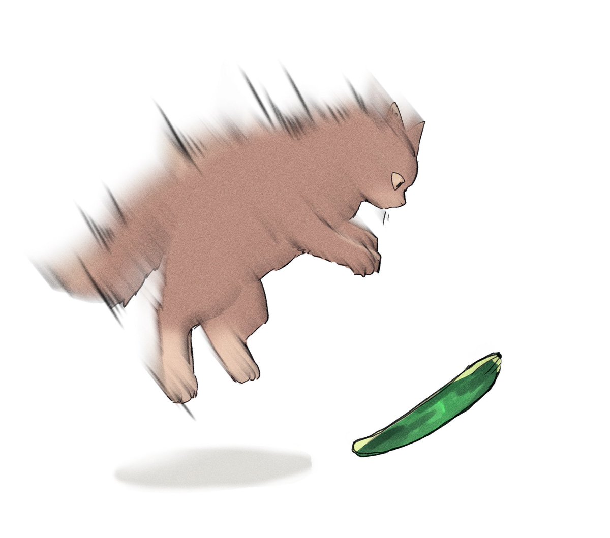 「完璧🐈🥒 」|ぎくりのイラスト