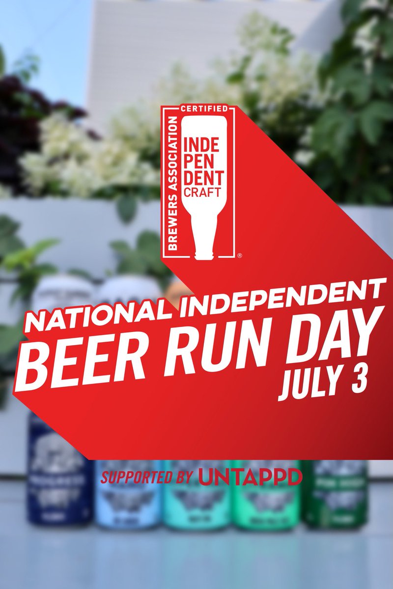 MarketGardnBeer's tweet photo. #IndependenceDay calls for independent craft beer. 🍻 Which #marketgardenbrewery can are you making a beer run for today? Happy National Independent Beer Run Day! #beerforpeople https://t.co/qTKVoXfkz5