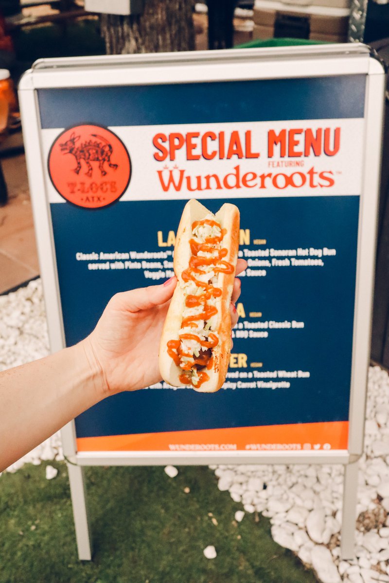 livewildlywell's tweet photo. HELLO YUM! 😋 I tried these @BolthouseFarms Wunderoots carrot dogs yesterday for the first time &amp; my mind is BLOWN! 🤯 they're incredible!! Grab them at @HEB or the T-Loc's Sonora Hot Dogs truck in Austin today &amp; tomorrow + July 9-11! #Ad https://t.co/ZtRHfyUF0Z