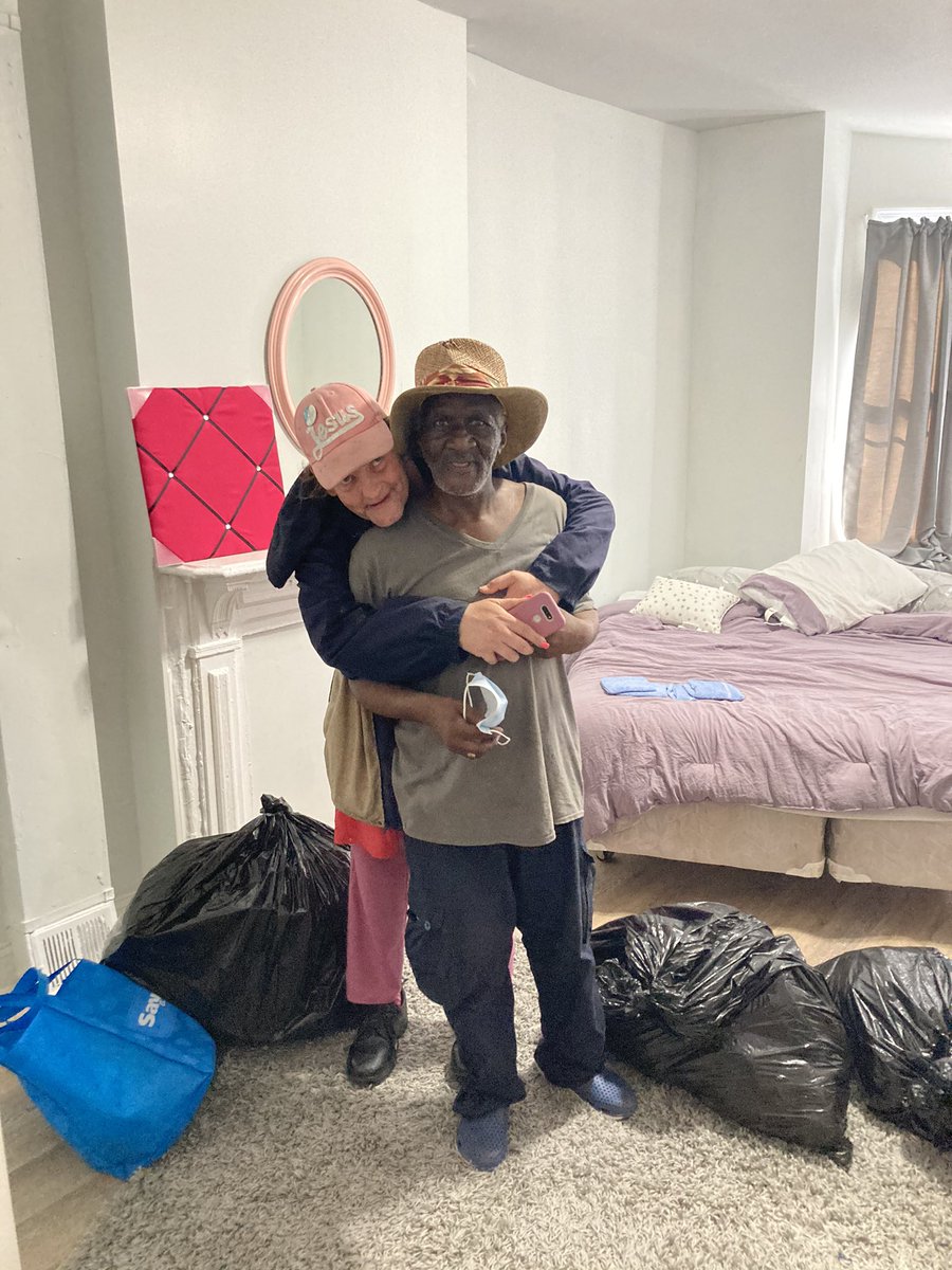 BaltimoreHaven's tweet photo. Yesterday was the grand opening of the Legacy the first TGLBQ non-binary transitional housing-based program for seniors. Our first seniors have arrived￼. Balitmore we now serve all ages.￼ https://t.co/Ql4E4Ks6uO