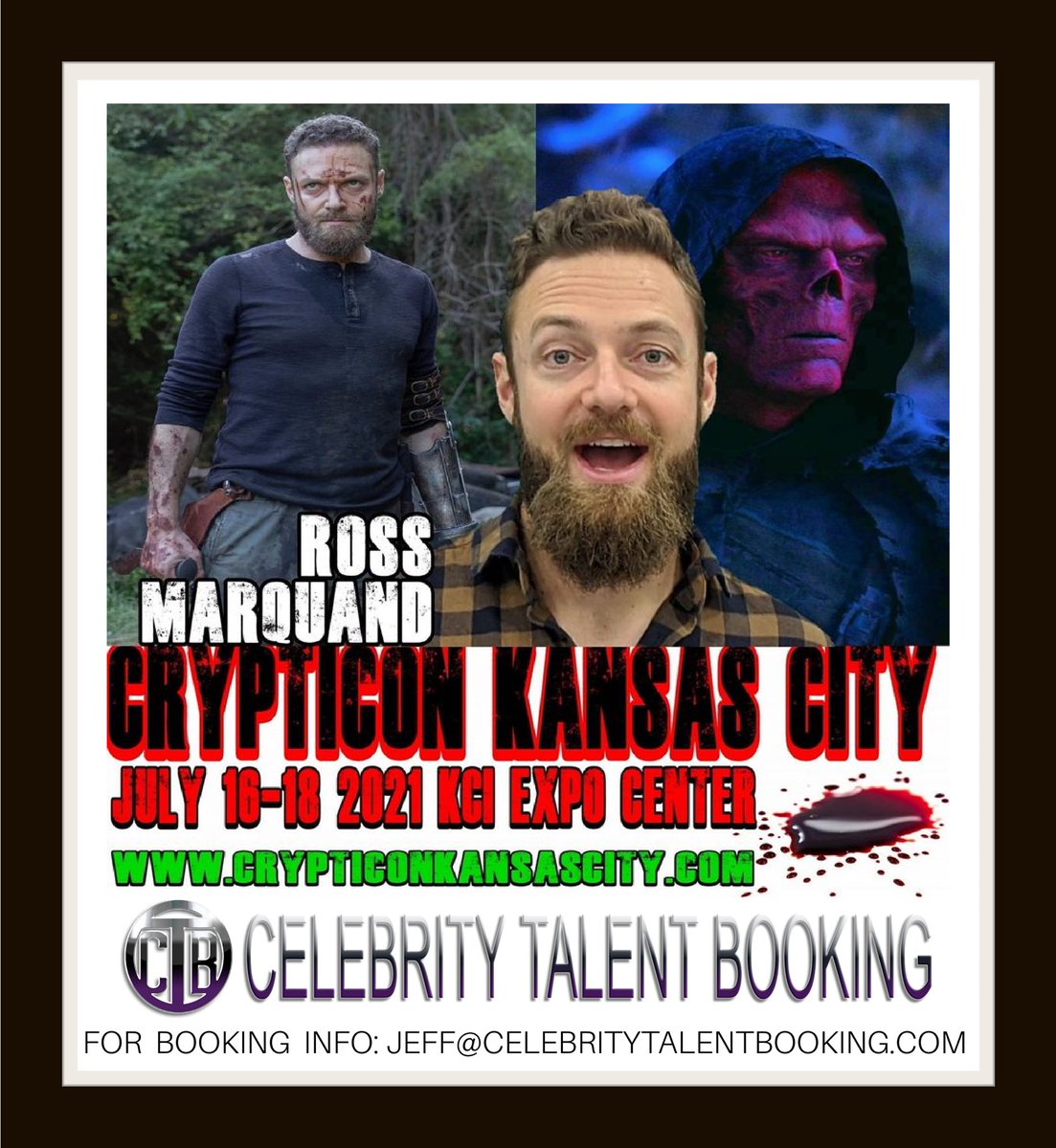 CTBsocial's tweet image. In just two more weeks Ross Marquand will be at Crypticon KC!! 

@CrypticonKC @RossMarquand #kansascity #crypticon #crypticonkc #rossmarquand #twd #walkingdead #redskull #avengers #vo #actor #comiccon #horrorcon
