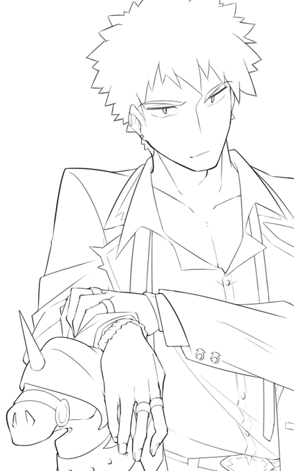 線画(早ければ明日中) 