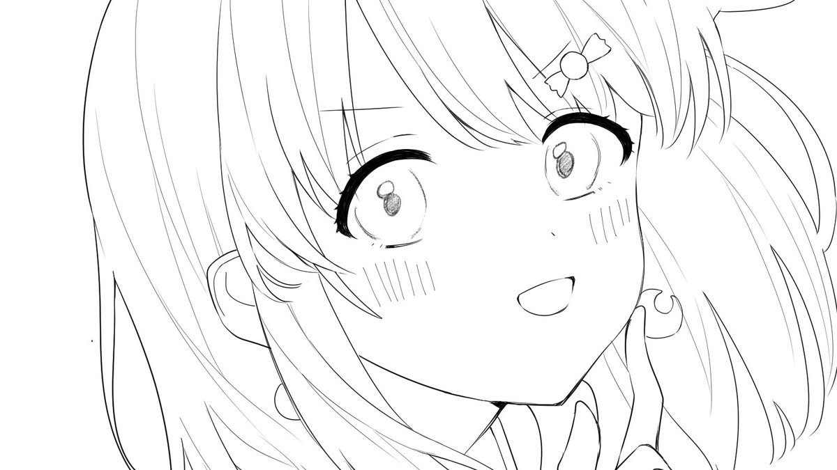 可愛いかわいいルーナ姫描いてる 海乃エメの漫画