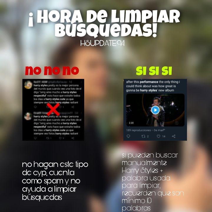 LIMPIEZA DE BÚSQUEDAS🧼🔍
 vamos a limpiar la letra Q utilizando frases como

•x.com/search?q=harry…
 •x.com/search?q=harry…

recuerden 
- interactuar con los tweets que encuentren por 1 minuto 
- frases en inglés Hacé varios días venimos intentado limpiar está letra