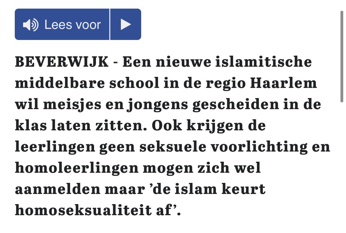 debroervanroos's tweet photo. segregatie bínnen segregatie gecombineerd met een jaren '50-visie op seksualiteit in de hoofden van kinderen stoppen. klinkt als een succesformule voor kind én maatschappij! erg goed idee, niks geks aan! doen! 👍👍👍<-!!! https://t.co/G3HvsN3dBl