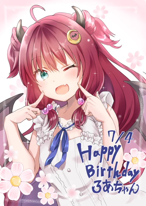 ロアちゃんお誕生日おめでとう〜🎂🎉🎉
#ロアート 