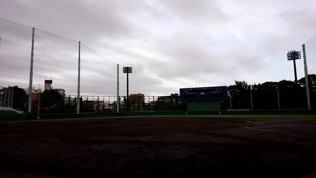 江戸川球場めちゃくちゃいい場所だった～🤗
今日の天気と集まったメンバーに感謝😙😙