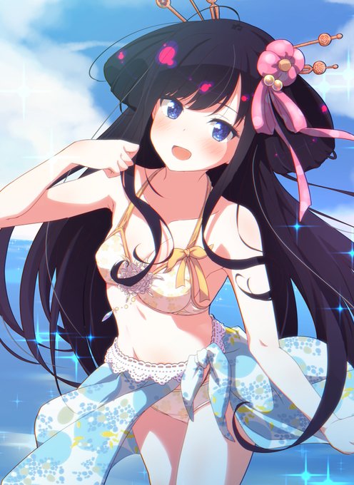 SkebでVtuberの「古戸宮まい」さん(@cotomiya_ch)描いたよ!

普段の服が黒の着物なので逆に思いっきり明るい色にしてみた!
動画は橋作るやつが不意打ちで笑わせてくるのでおススメです 