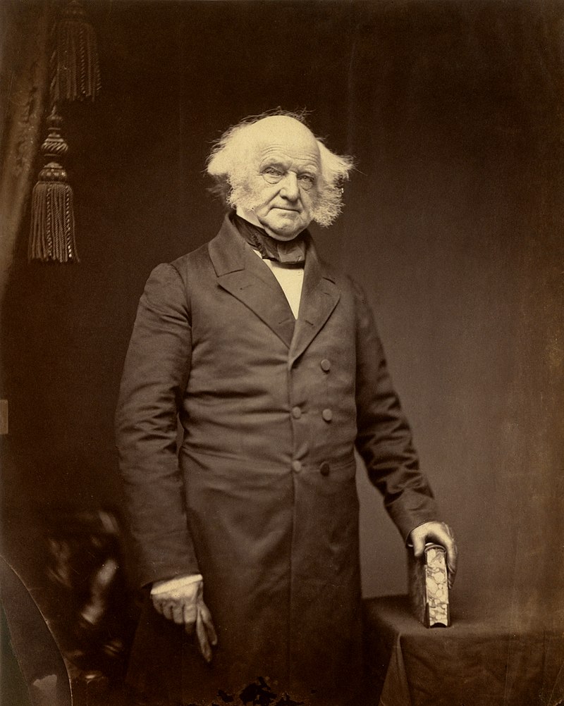 In our completely bias opinion, Martin Van Buren had the best facial hair of any President. 
Was it long and flowing like Ruther B. Hayes? No. 
Well trimmed like Ulysses S. Grant? Certainly not. 
Bold and unequivocally unique? All day, everyday. 

#SaturdayStyle #MartinChops