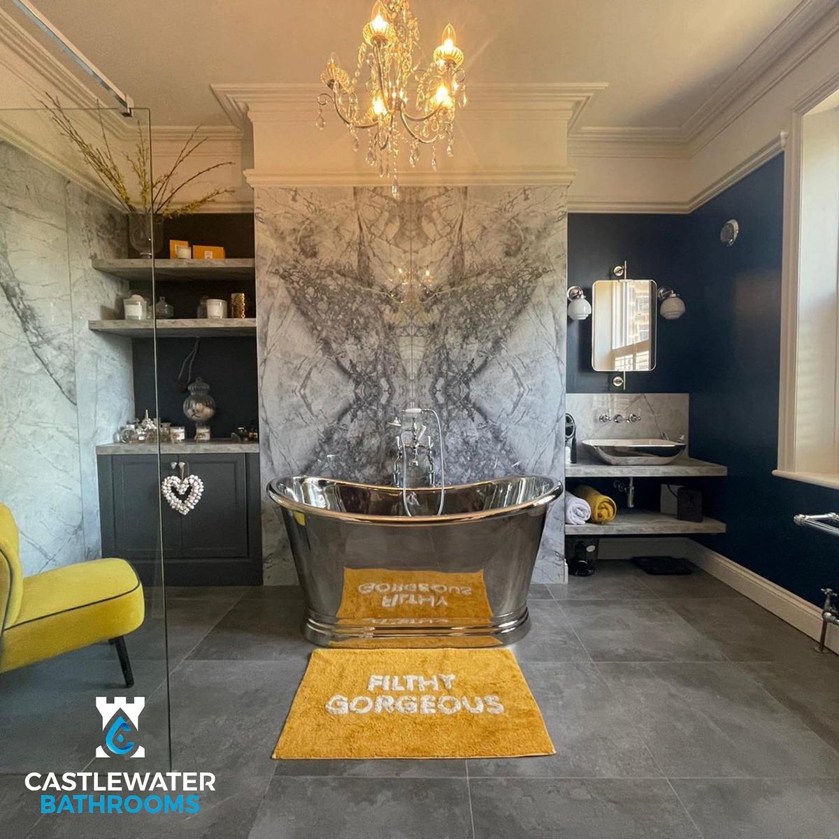 Your ideas 💭 brought to life 🛁 🥂 looking for that touch of class? 🍾 💻Castleford leading design showroom ✅ ⭐️ check out are reviews 📩Drop us a message 📍 shop local... ✨ Castlewater bathrooms #CastleWater #trade #showroom #new #class #bathroom #shoplocal