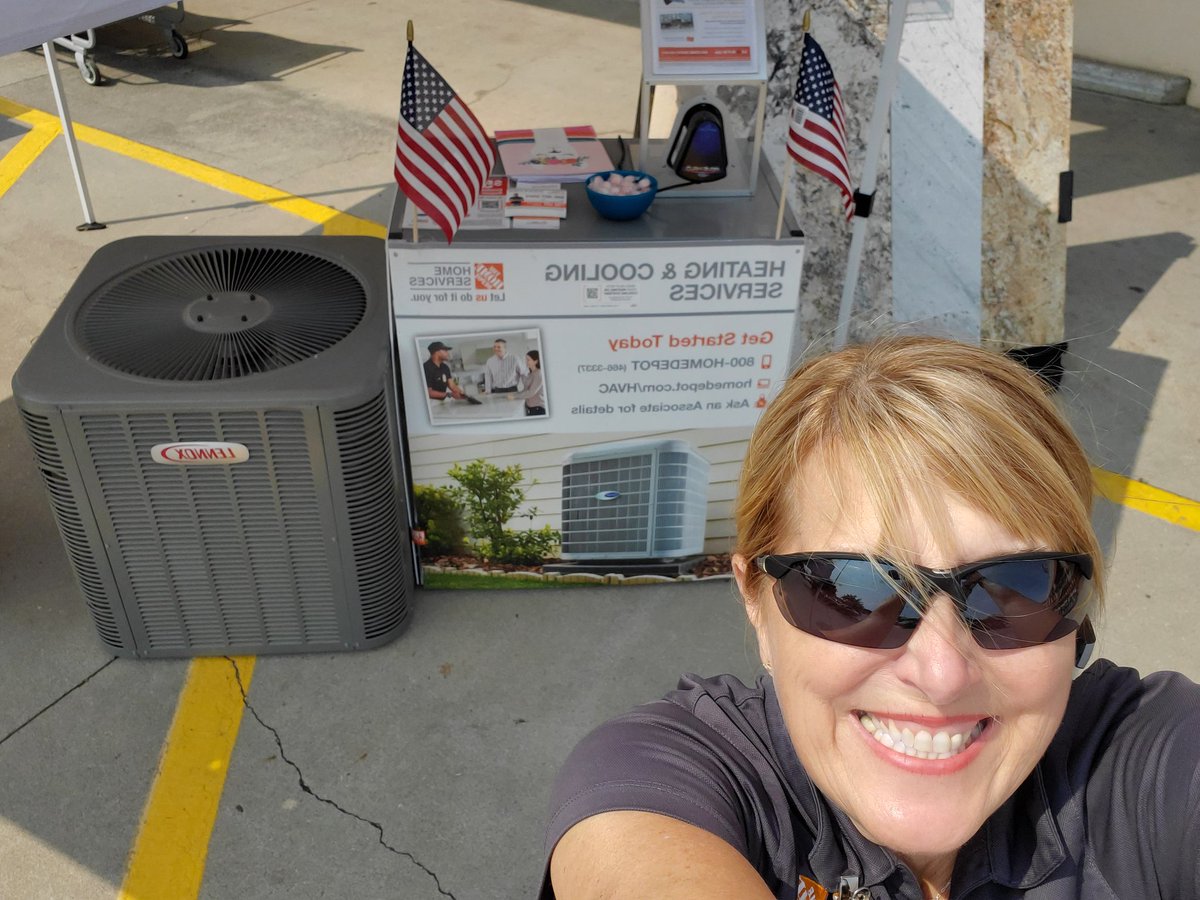 It's hot as a firecracker 🧨in Maryville! Let's do this! Fill the lead pipeline!
<a href="/gloria_terri/">Terri Gloria</a> <a href="/belissacroley/">Belissa Croley</a> <a href="/joshfelkerTHD/">Josh Felker</a> <a href="/THDJohn91/">John Alcorn</a> <a href="/kimscottholman/">Kimberly Scott</a> <a href="/Thomas_Wiley_HD/">TWileyouhaveme</a> 
#HVACISBACK2021 #0724hvac