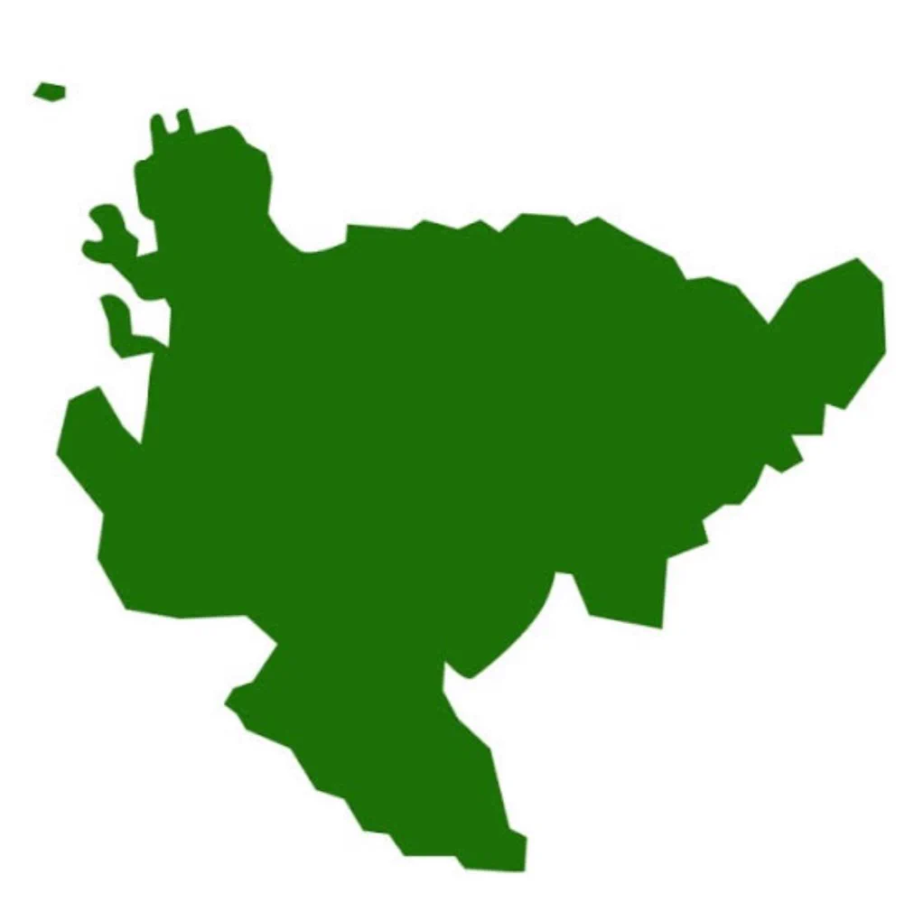 @archimeblog 佐賀県の形って気にした事無かったけど、見たら異形の生物を想像してしまいました…左上の突起がどうしても生えてきた生物みたいで…落書きで表現 #佐賀県 