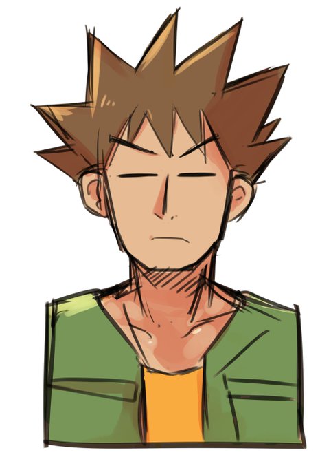 タケシを初めて描いた 