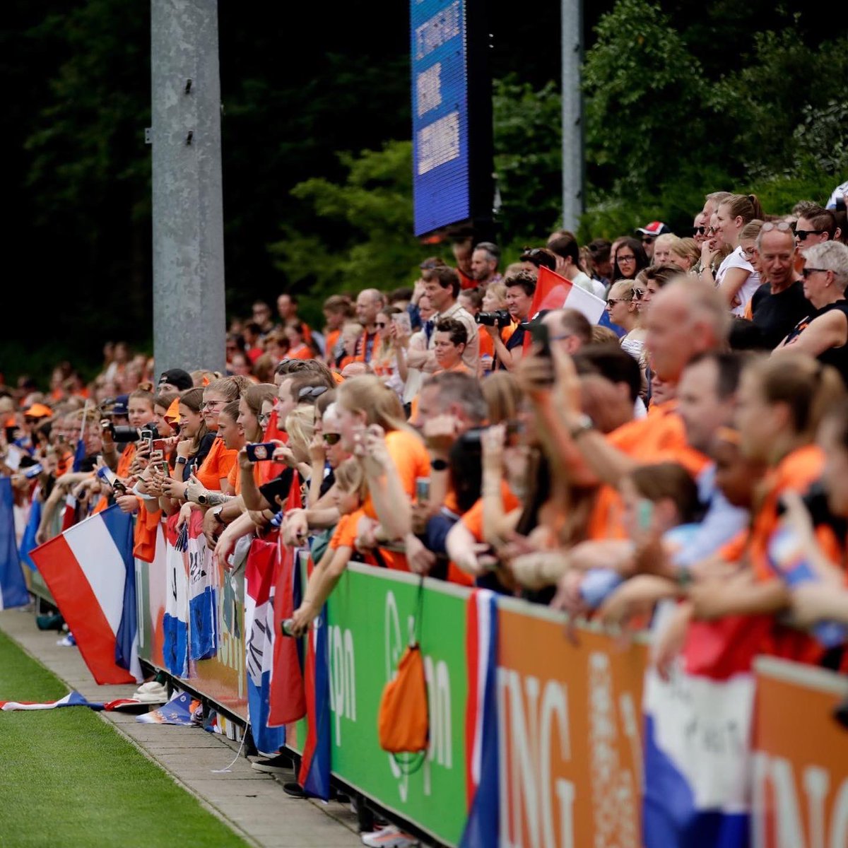 De laatste keer in actie op Nederlandse bodem met de OranjeLeeuwinnen. Bedankt voor jullie support, fans! 🙋🏼