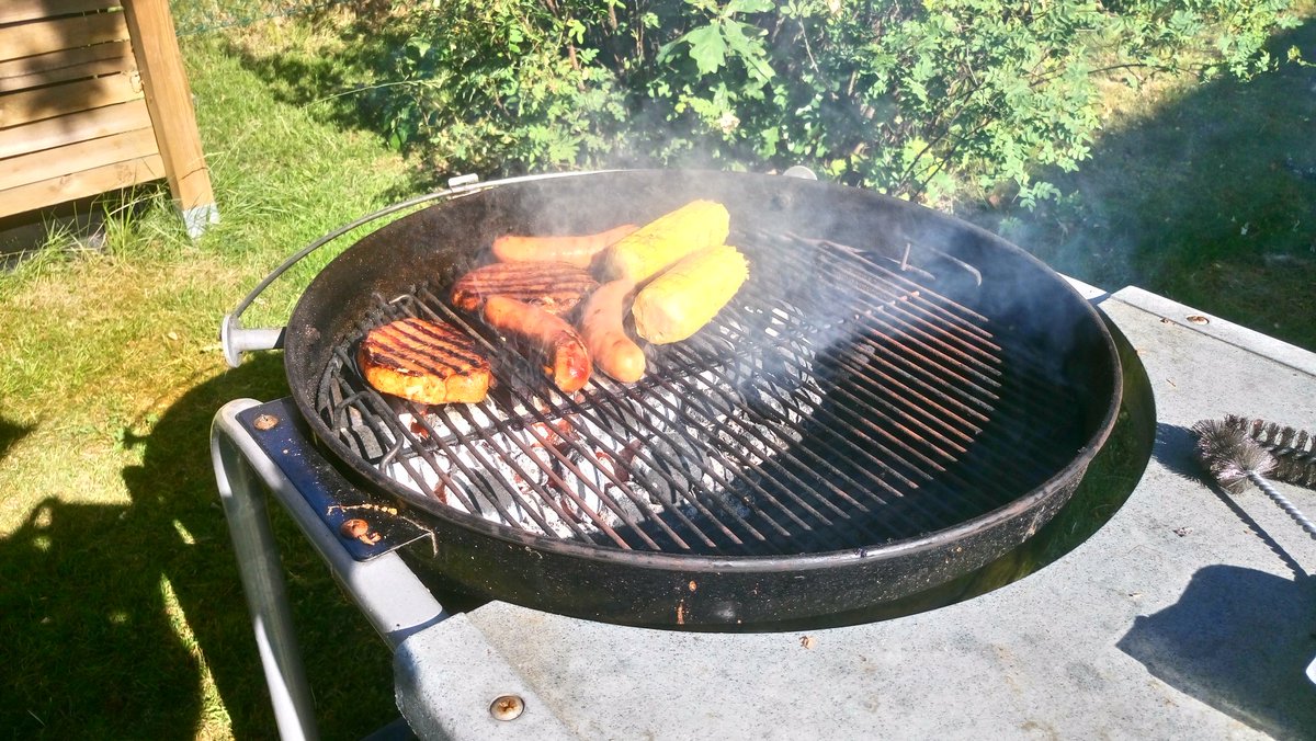 SwedishGamester's tweet image. #StepTwo: Grill what ever you fancy!