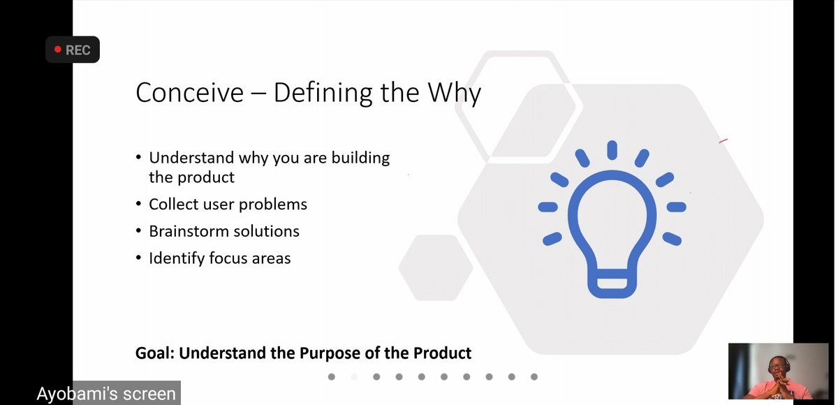 STEMHub_'s tweet photo. Goal - Understanding the Purpose of the Product:
Why are you building the product?
Are you building a software or hardware? e.t.c
.
.
#stem #productmanagement #stemeducation #BlackTechTwitter
#STEMHubTechMasterclass2021
#STEMHubTechMasterclass2021
Kindly Retweet!! https://t.co/Tw0RGWyvAO