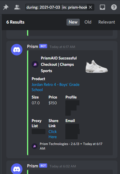 ty @PrismAIO as well @Ghostsuccess @PortalProxies @mail_access @Soleus