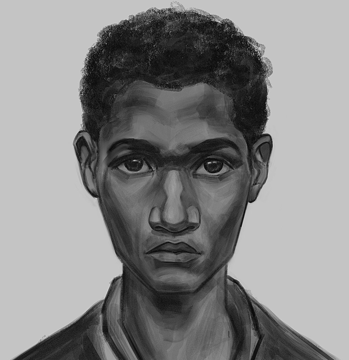 MichaelTkash's tweet photo. B&amp;W Portrait study #art #drawing #portrait https://t.co/8Rt6pNFCl3
