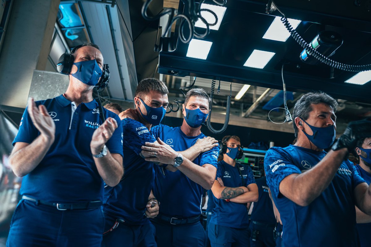 George Russell tweet media