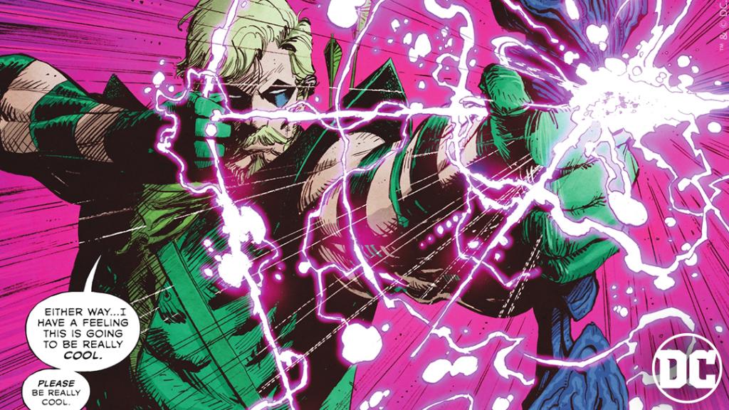 The Emerald Archer always has a trick in his quiver 🏹 What'd you think of the #GreenArrow80 100-Page Super Spectacular?