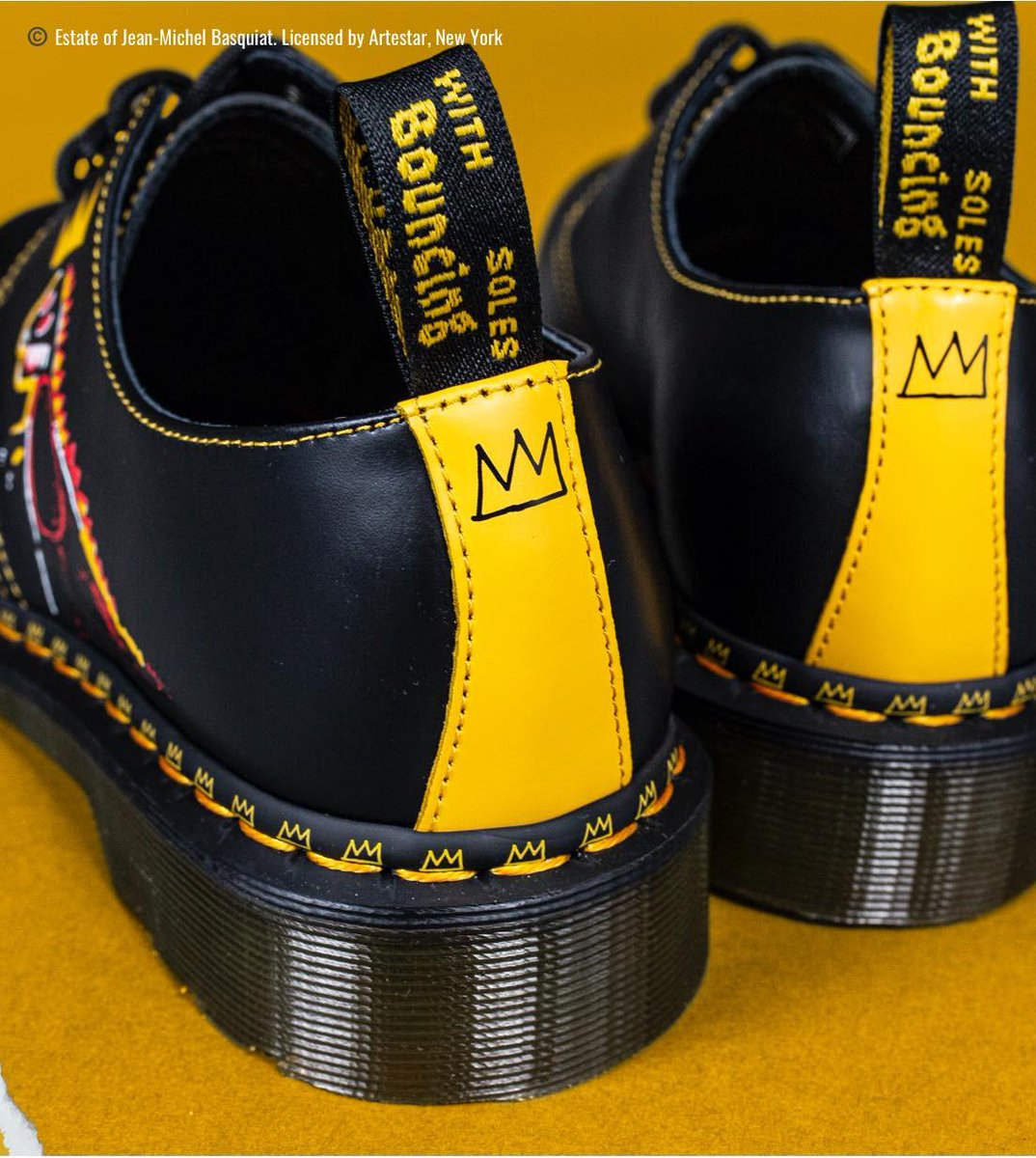 enttruth's tweet photo. Just had to order the latest @drmartens with Jean-Michel Basquiat design #NewWorkShoes https://t.co/h4SF1X9oEs