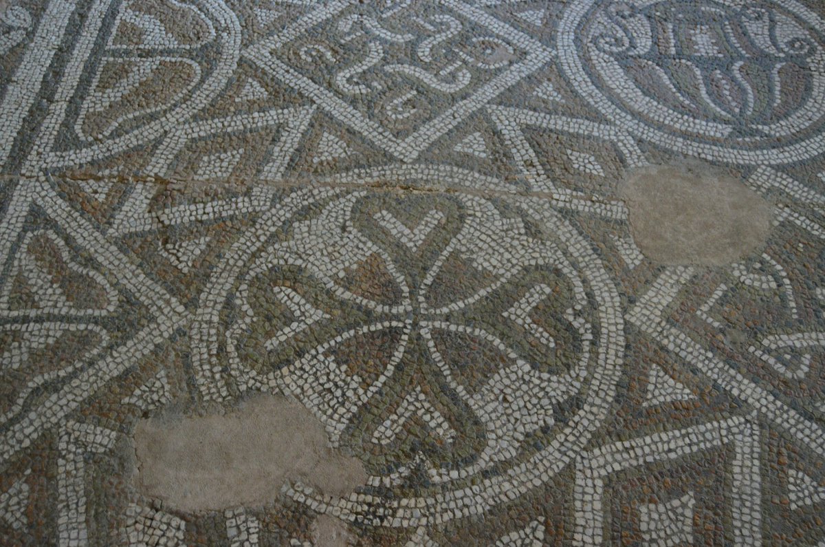 House of Eirene, named after the personification of peace depicted in the mosaic floor (ca. 3rd century, restored in ca. 4th century) 
This is one of three in situ mosaic floors from Philippopolis/modern Plovdiv 
Photos taken today