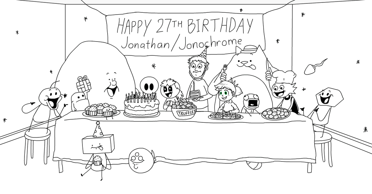 JonTheDevGuy2's tweet photo. Happy Birthday @Jonochrome!
Wish you to have a great time with your family
(Note: Sorry for sending it late, I had some troubles with Twitter not so recently) https://t.co/wfxjsYGGXF