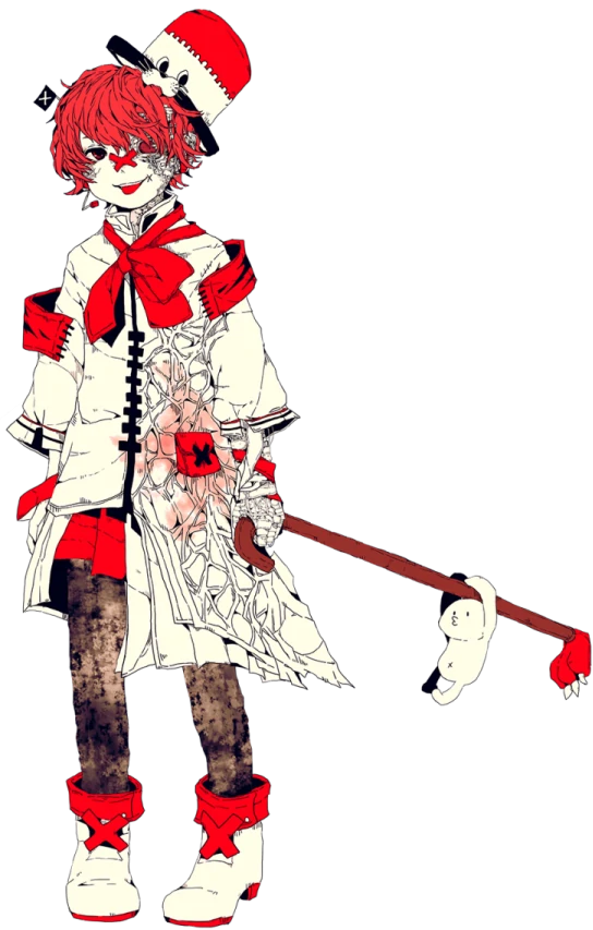 clownofthe_'s tweet photo. the clown of the day is fukase from vocaloid! https://t.co/XZdup7Z38Q