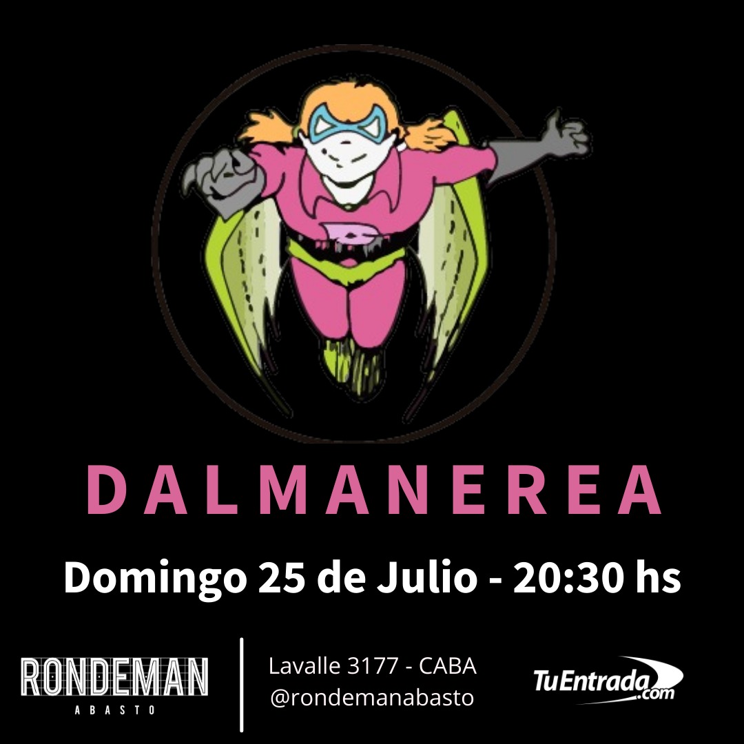 25/Julio #dalmashow en  <a href="/RondemanAbasto/">Rondeman Abasto</a> ...la #m3ZKla invade el Abasto! Imperdible!!!
#dalmanerea #rock #pop #electronica #rap #indie #abasto #show #presencial #m3ZKlaargentina