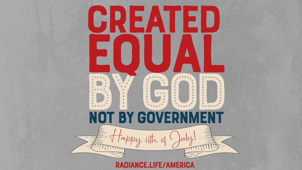 lifehaspurpose's tweet photo. Long before 1776, we knew where our true equality comes from. #Happy4thofJuly #America 🇺🇸  https://t.co/W1wrCLy14A https://t.co/EzQS6cPxyv