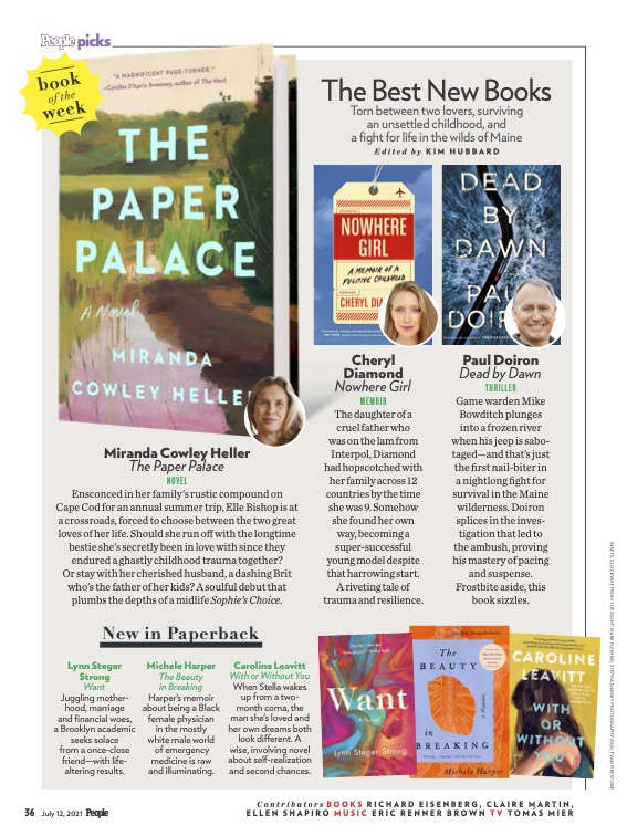 pauldoiron's tweet image. Check this one off my list of dreams fulfilled as a novelist — a rave review in @people Magazine. @StMartinsPress @MacmillanAudio @MacmillanLib