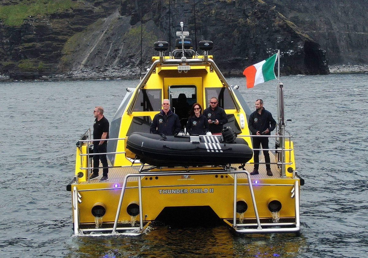 The crew on Thunder Child II on the <a href="/wildatlanticIRL/">Wild Atlantic Way</a> <a href="/MaryP972/">Mary Power</a> <a href="/captainbob76/">Carl Randalls</a>