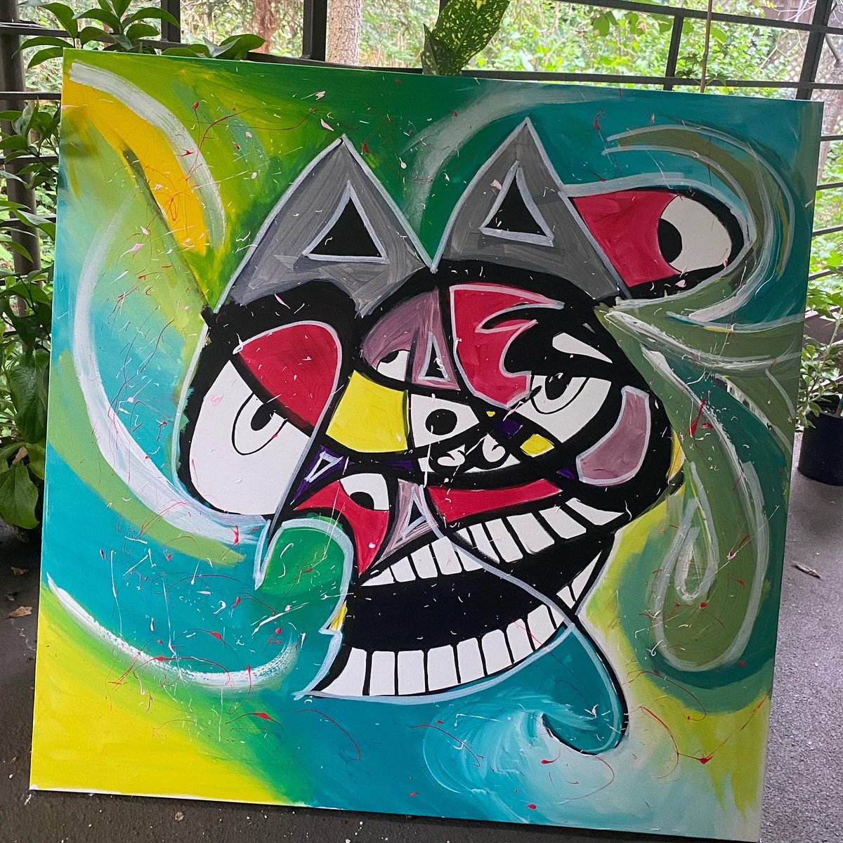 Dre_0wens's tweet photo. “foxy Brown is deaf in one ear” 36x36 canvas
#oaklandart #oaklandartist #blackart #blackartist #abstractogram #abstractlovers #arte #artecontemporanea #abstractaddict #artwork #artlovers #arteastratta #informale #contemporaryart #artworks #artofinstagram #painting #drawings https://t.co/tOQSFLfdrd