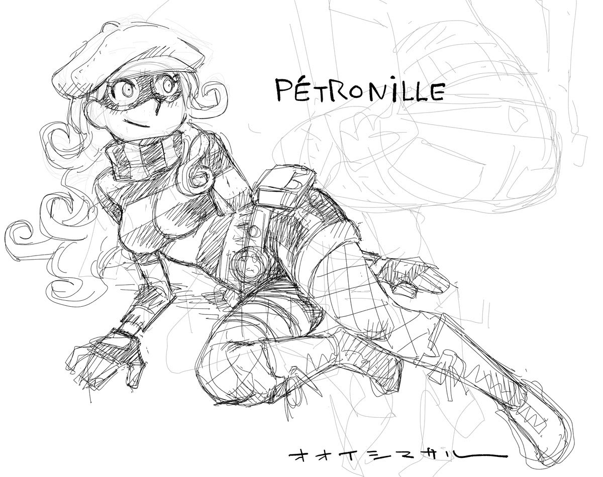 #PÉTRONİLLE fanart
もう1枚 ペトロニールさん 