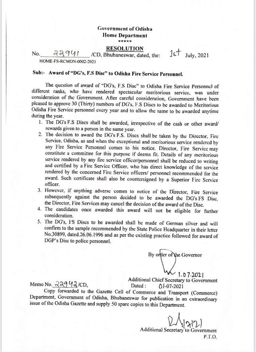 ADG Fire Services, Odisha tweet media