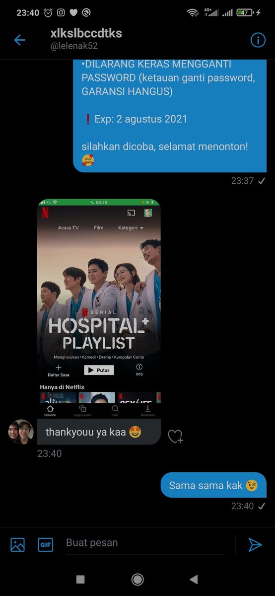Jual Netflix Karena Lagi Miskin tweet media