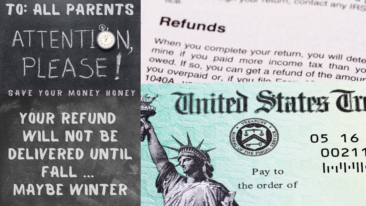 midlifesnglemom's tweet image. RT  RT  RT  RT  Don't hold your breath! #ParentingDuringCovid #PayParents #RefundChecks #Delaye…
