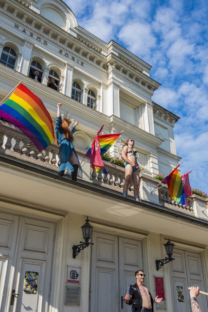 W #Poznaniu zawsze pięknie i kolorowo. 🌈 miasto miłości i wolności. ❤️ #PrideMonth2021 #pride