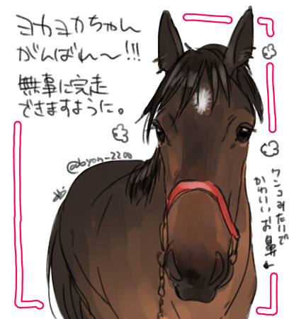 ヨカヨカちゃん応援の気持ち🚩 