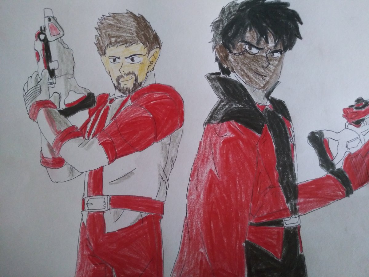 Shiningstar153's tweet photo. @Brother_Elwood's finalized picture
#Lupinranger #Patranger #SuperSentai #LupinRed #Patren1gou #DialFighter #TriggerMachine https://t.co/11pcV8QahZ
