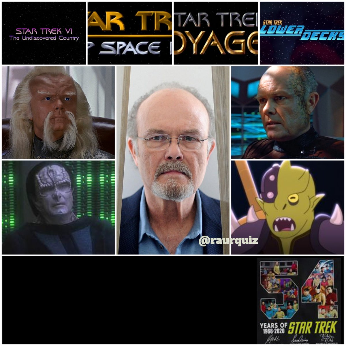 raurquiz's tweet photo. #Happybirthday @tahitismith #kurtwoodsmith #actor #StarTrek #Annorax #Voyager #yearofthehell #thrax #Deepspacenine #federation #president #theundiscoveredcountry #lowerdecks #Robocop #AgentCarter #That70sShow #ds925 #startrek54 @TrekMovie @TrekCore @StarTrek @StarTrekOnPPlus https://t.co/oT4uhnmfel