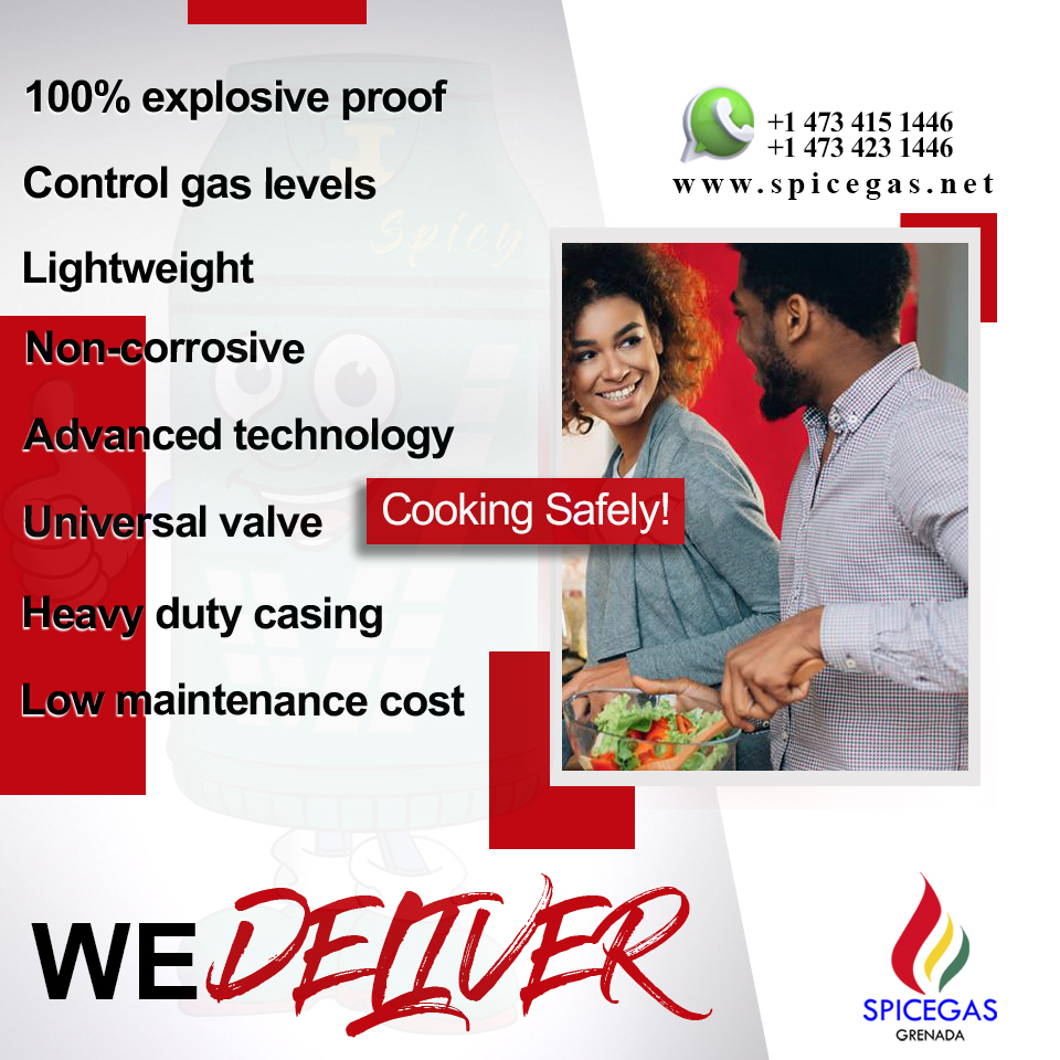 SpicegasG's tweet photo. Call / WhatsApp SPICEGAS now
415-1446
423-1446
Do you want to work with us?
https://t.co/ZPSVWwzpvu
https://t.co/cQZU0mRuce
Cooking Safely
#grenada #grenadianlife #Caribbean #carriacou #sisterisland #islandlife #gas #sevenisland #spicegas #PureGrenada #iamcaribbean https://t.co/txfIS2yZ54