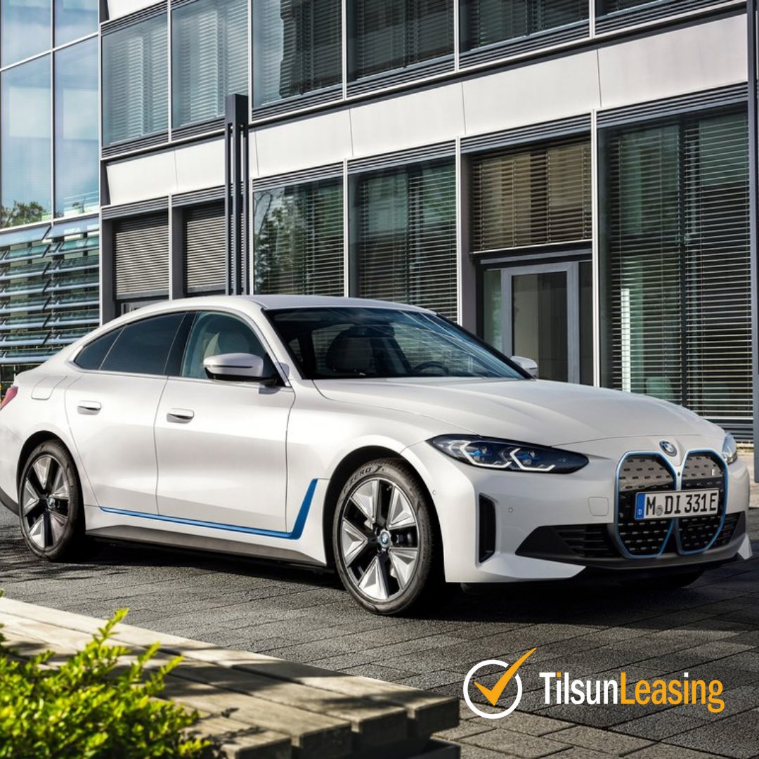This head-turner is the new contract hire #BMW i4 electric car offering drivers an impressive range of 367 miles.

Available late 2021, its a striking Gran Coupe with an impressive new iDrive and the firm's Operating System 8 onboard.

Get the full spec ➡️ ow.ly/kzcg50FojOe