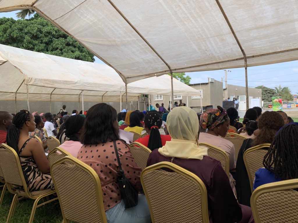 Its amazing how much efforts women put in to the education of their children. Currently attending this graduation ceremony and I can honestly count the number of male parents/guardians present. Kudos to our women.