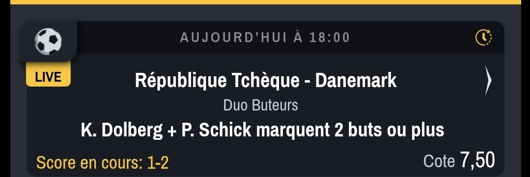 Lebotx66's tweet photo. @lapyramidenoire @nou_pronosoft @antho_bastien @HugoBstn Celui la je prend 🤑 https://t.co/fWN4p6EUyM