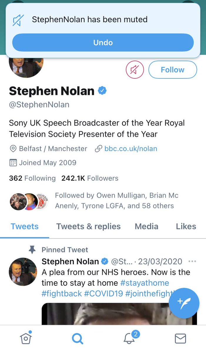 ElduffNeill's tweet photo. @BigweeroundJohn I hear ye let’s all get behind this #BlockStephenNolan#BSN https://t.co/2iD2kguRqN