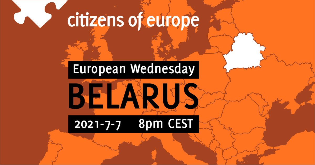 What is going in #Belarus these days? How is the democratic opposition doing, what is their perspective? And how do the developments in Belarus concern us? #EuropeanWednesday with an activist in Minsk and <a href="/michaelgahler/">Michael Gahler MdEP</a> [<a href="/NetzwerkEBD/">Europäische Bewegung</a>]. For more:  bit.ly/3qH9mmk